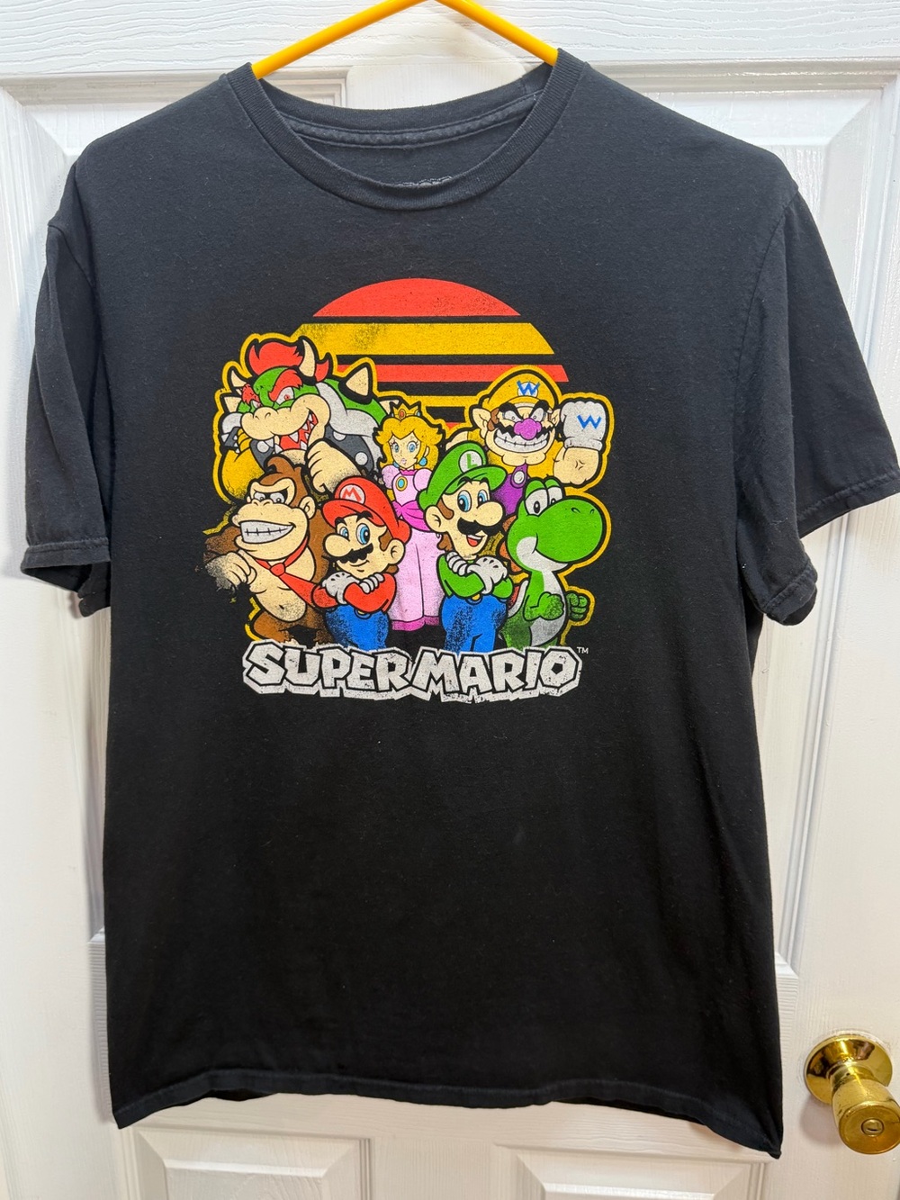 Super Mario Black Graphic Tee - Nintendo Characters